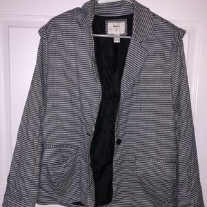 Black and White Forever 21 Blazer